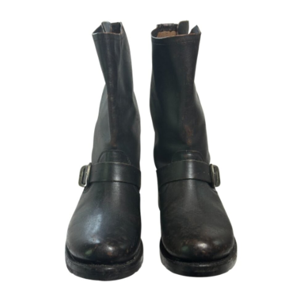 Gently Worn Brown Distressed FRYE Women's Boots Size 10 (BB1040)